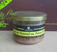 Terrine de canard au poivre vert 180