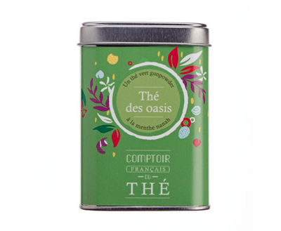 Thé des oasis - boîte métal 100gr - vrac
