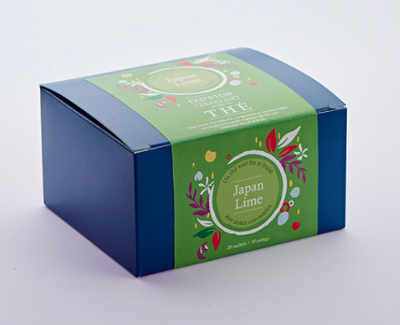 Thé japan lime - boîte 20 sachets