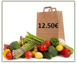 Panier de légumes à 12.50