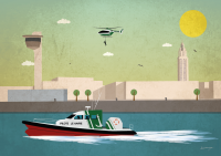 Pilote - 5 cartes postales-