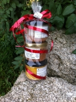 Panier à offrir de 3 x 200g de rillettes et/ou terrines de boeuf ou brebis