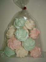 Mini meringues en sachet