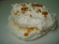 Meringue aux amandes