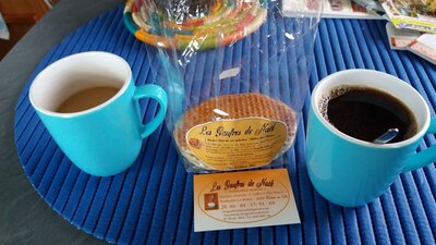 Gaufres fourrées spéculoos