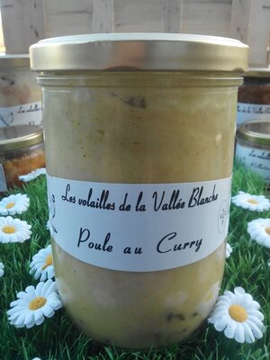 Poule au curry
