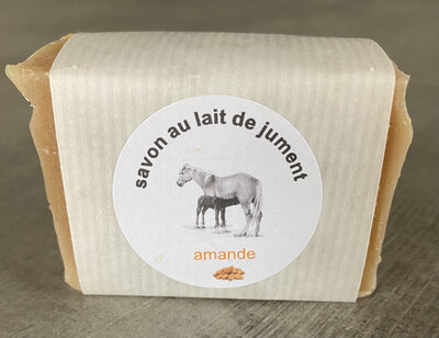 Savon lait de jument - amande