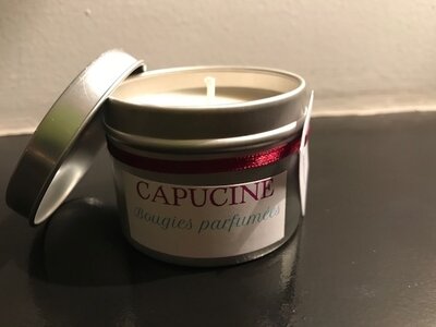 Bougie naturelle parfumée marrons glacés (b)