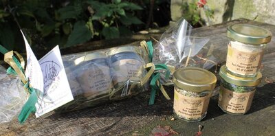Assortiment de mini sels de plantes