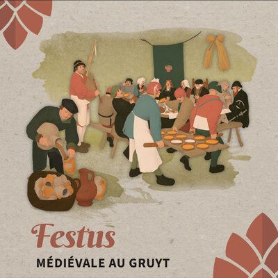 Festus, bière bio médiévale au gruyt 7% alc