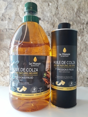 Huile de colza 'cuisson' - arôme naturel de beurre