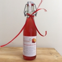 Sirop duo groseille-orange (sans arômes, ni colorants, ni conservateurs)