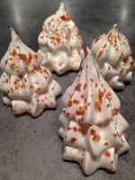 Meringues sapin de noël