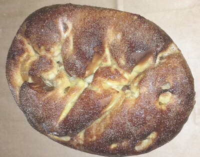 A1 -fougasse de noël aux oranges confites