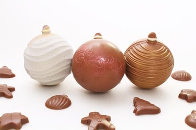 Boule de noël chocolat