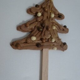 Sucette au chocolat