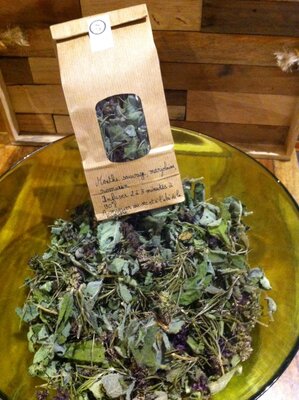 Tisane n1: menthe sauvage,romain...
