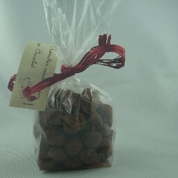 Noisettes caramélisées au chocolat