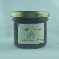 Confit alsacien: quetsche au riesling