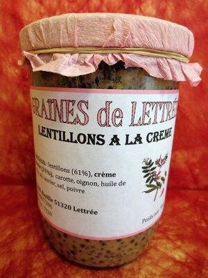 Lentillons à la crème - 750 g
