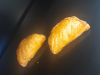 Feuilleté au boudin blanc