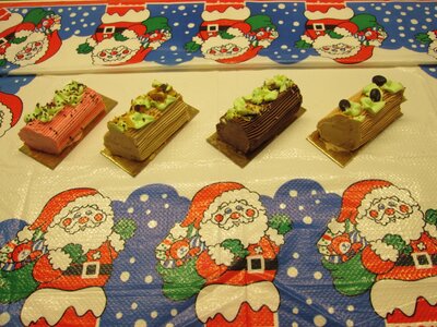 Lot de 4 bûchettes