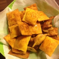 Raviolis poulet curry - apéritif