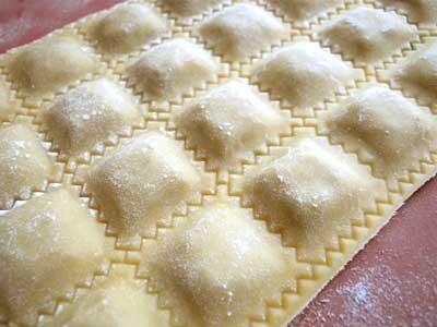 24 ravioli bûche chèvre jambon cru surgelés