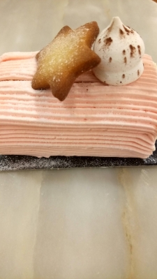 Bûche traditionnelle crème au grand marnier 6 personnes