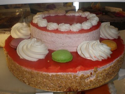 Entremet fraisier'étage' 20 pers.