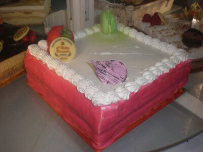 Entremet fraisier 8 pers.