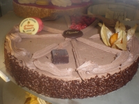 Gâteau moka chocolat 6/8 pers.