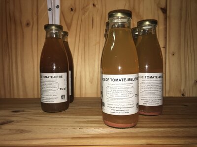 Pur jus de tomate - mélisse 75cl