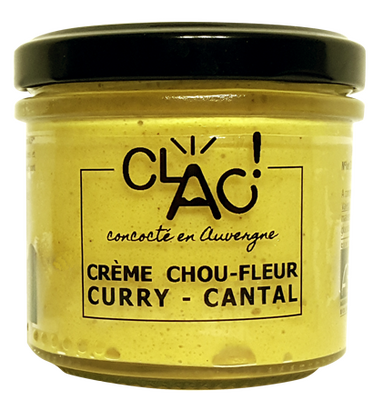 Crème de chou-fleur curry cantal