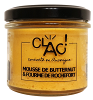 Mousse de butternut à la fourme de rochefort