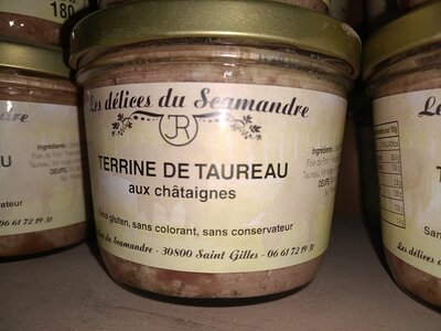 Terrine de taureau aux châtaignes