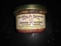 Terrine de taureau au piment espelet