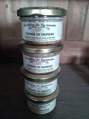 Terrine de taureau traditionnel 85 g