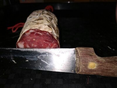 Saucisson de taureau le véritable