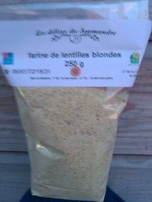 Farine de lentilles blondes 5 kg