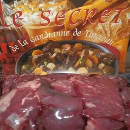 Gardiane de taureau bio +/- 800 g