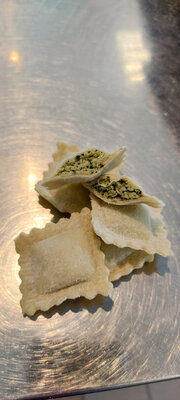 Ravioli pesto au basilic
