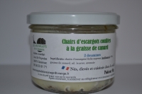 Chairs d'escargots confites à la graisse de canard