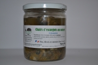 Chairs d'escargots au naturel