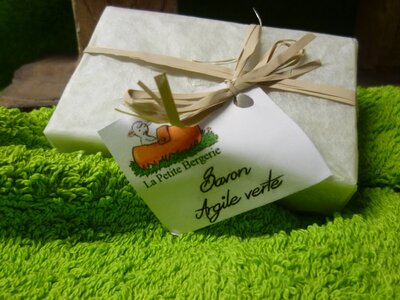 Savon argile verte