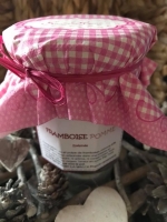 Confiture framboise-pomme