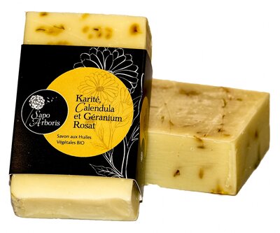 Calendula rosat - karite & geranium