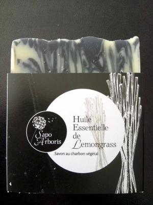 Saponero - lemongrass & charbon actif