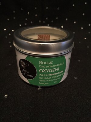Bougie oxygeni - parfum respiratoire