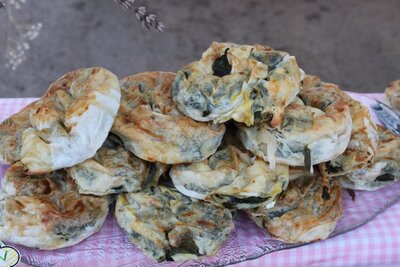 4 böreks aux épinards et fromage feta